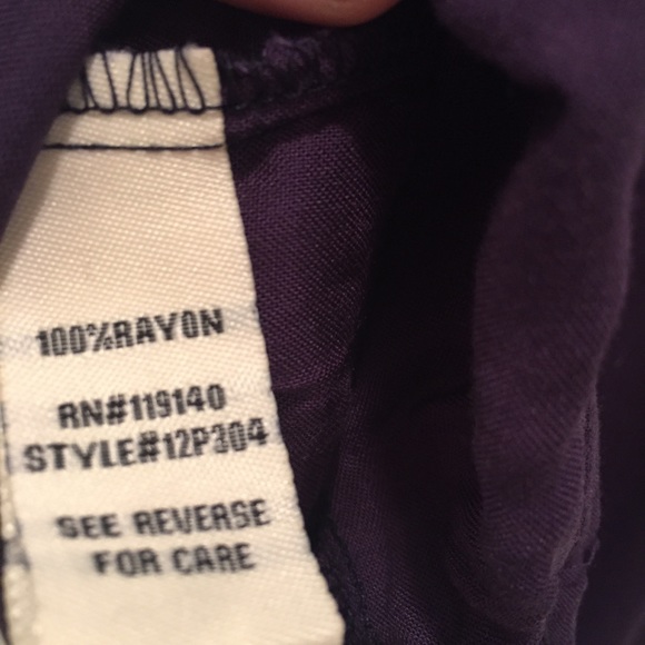 Double Zero Purple Sundress w/Partially Open Back - Picture 5 of 5